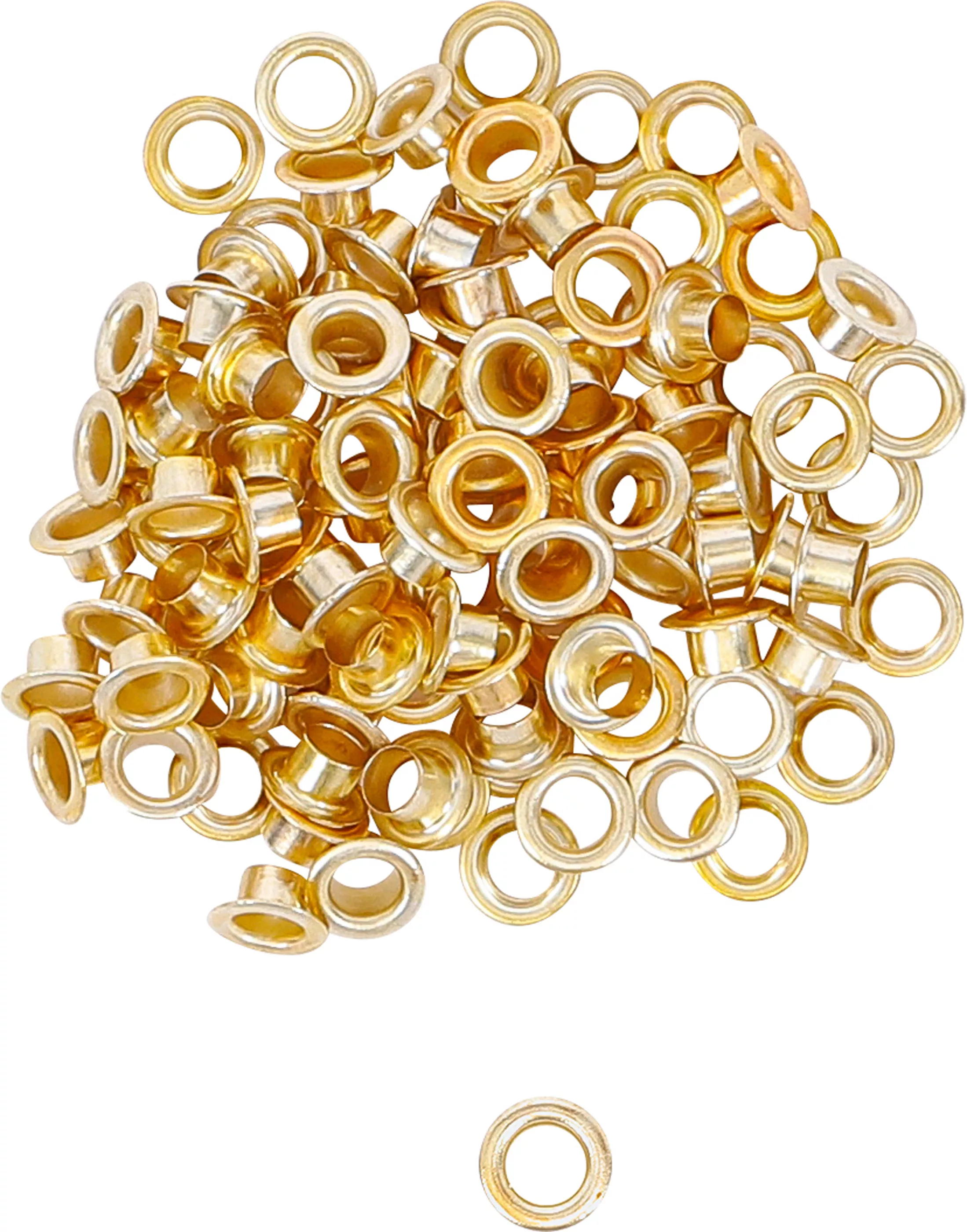 Öljett-sortiment | 4,5 x 5,0 mm | 100 delar