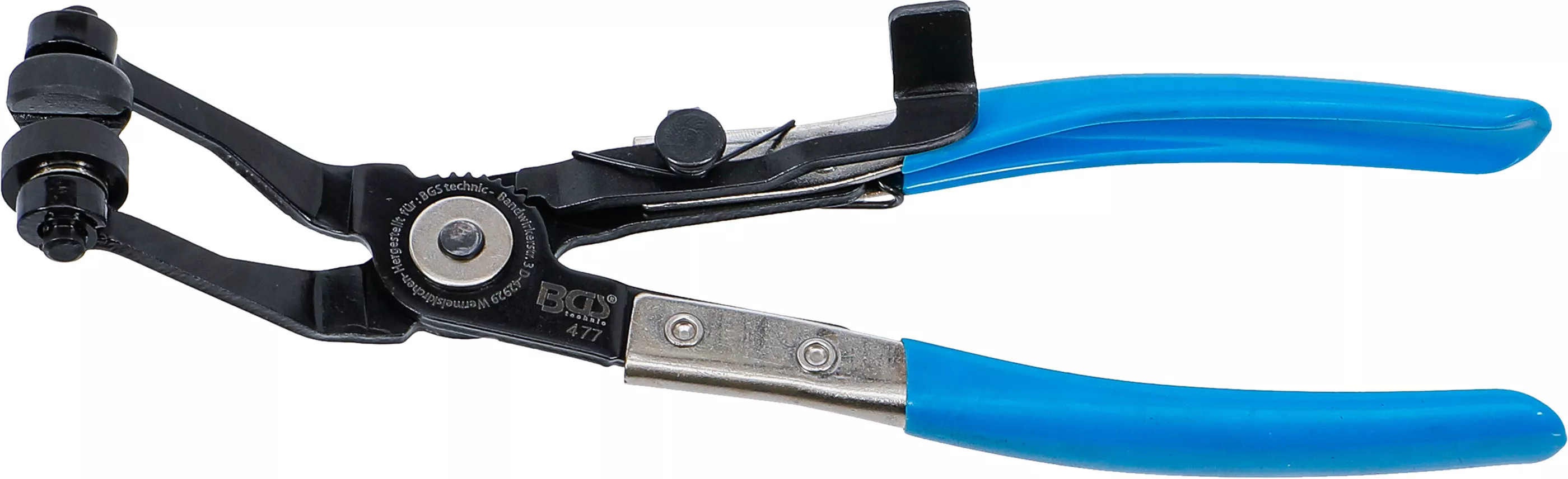 Slangklämtång | vinklad | med Spärrfunktion | 220 mm