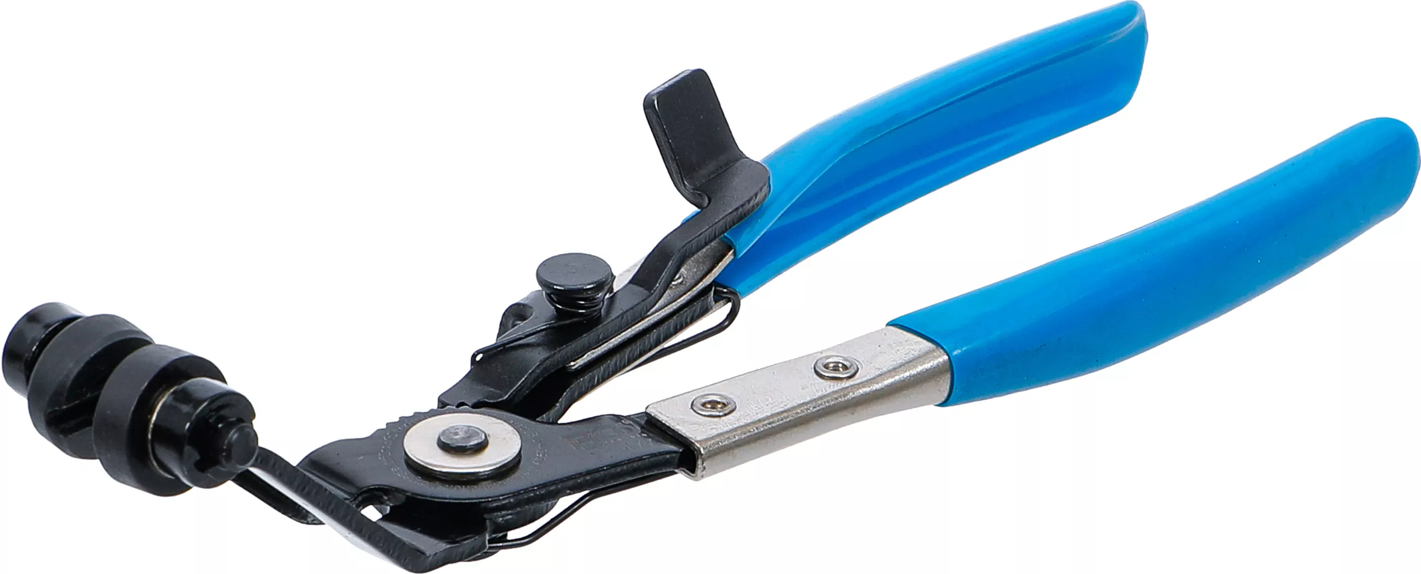 Slangklämtång | vinklad | med Spärrfunktion | 220 mm