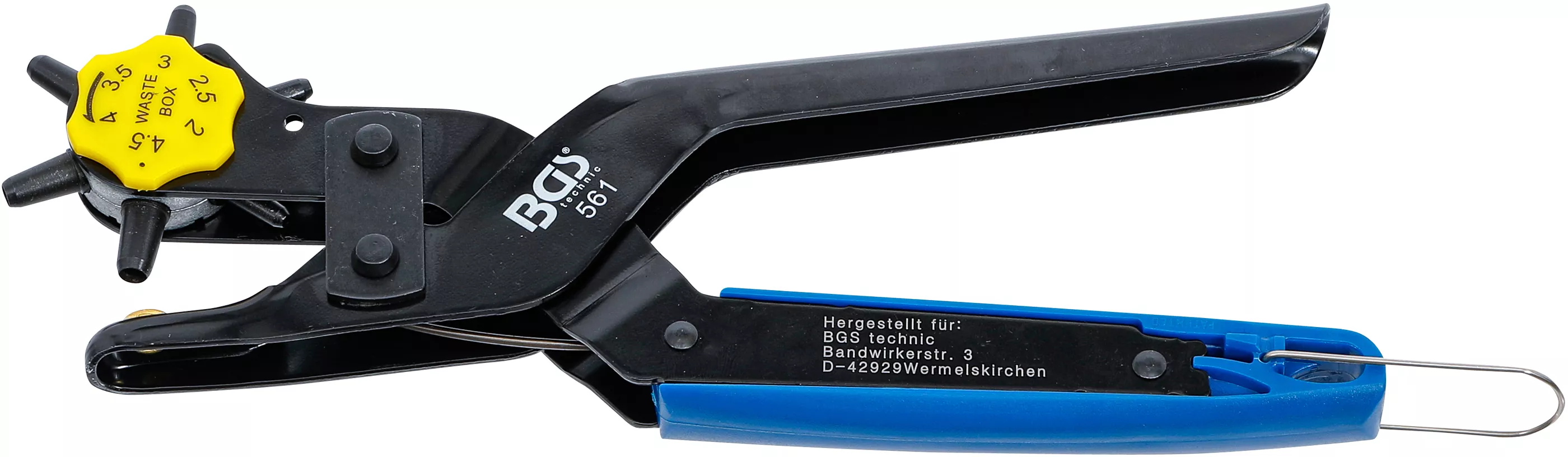 Håltång revolver med utväxling 2,0/ 2,5/3,0/3,5/4,0/4,5mm