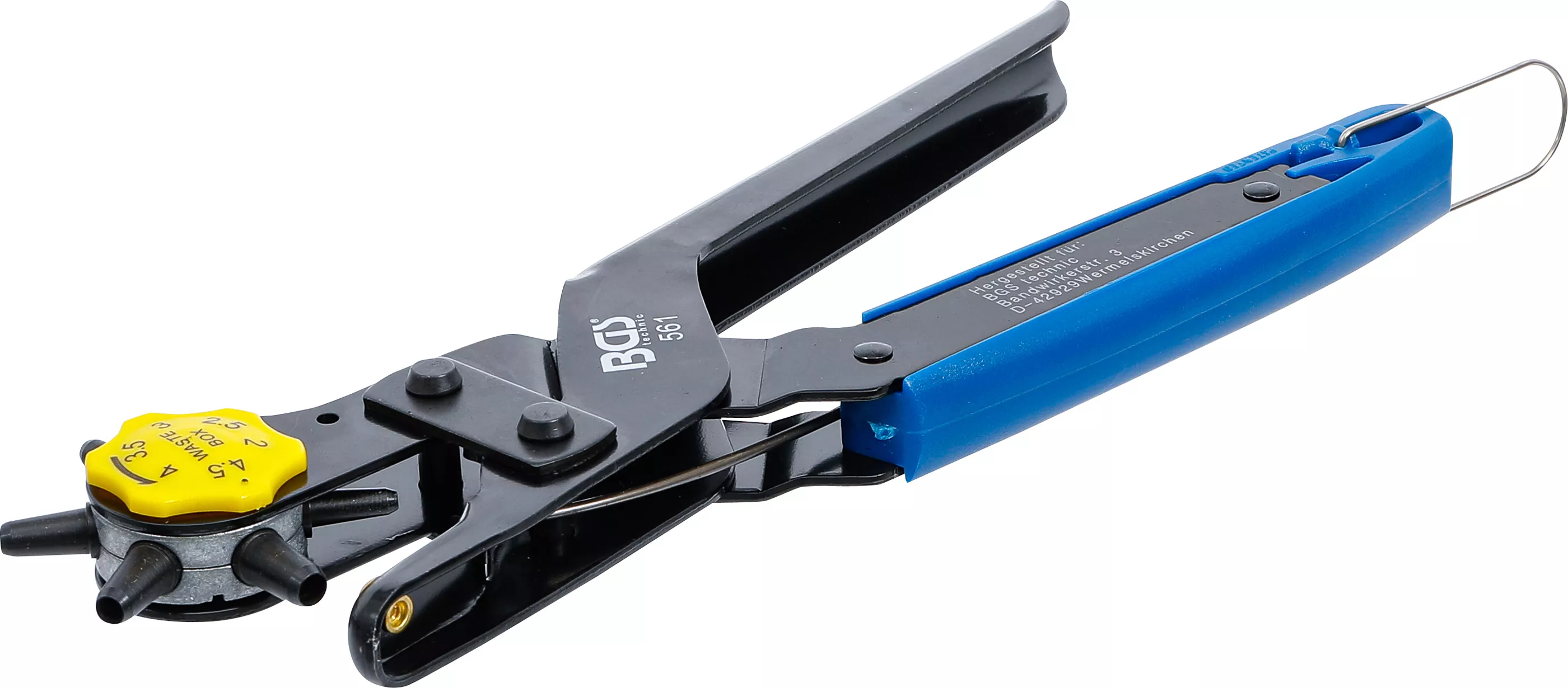 Håltång revolver med utväxling 2,0/ 2,5/3,0/3,5/4,0/4,5mm