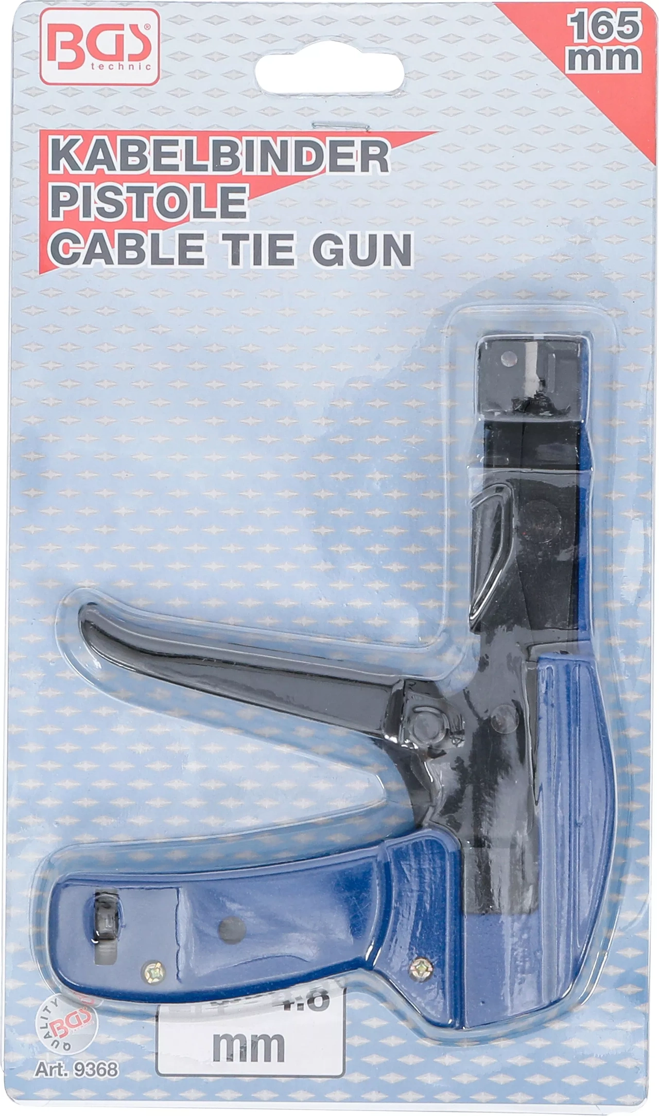 Buntband-Spännpistol 2,4-4,8mm