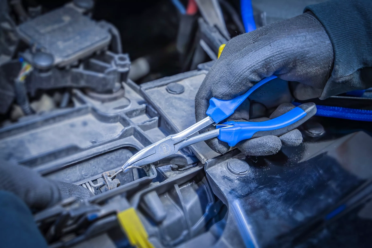 Elektronik-tång-sats | extra lång | 4 delar