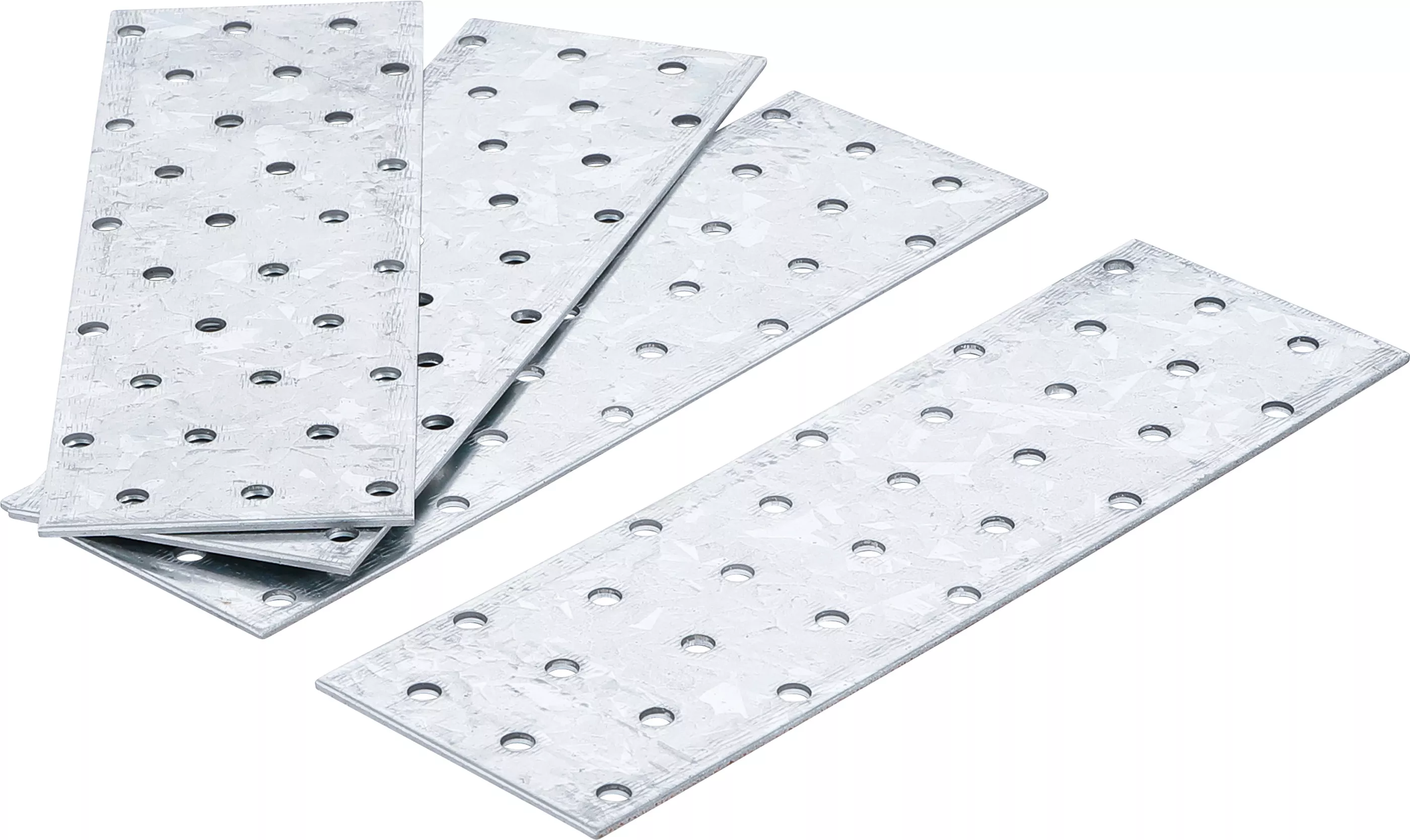 Stål-hålskivor-sortiment | 200 x 60 x 2 mm | 4 delar