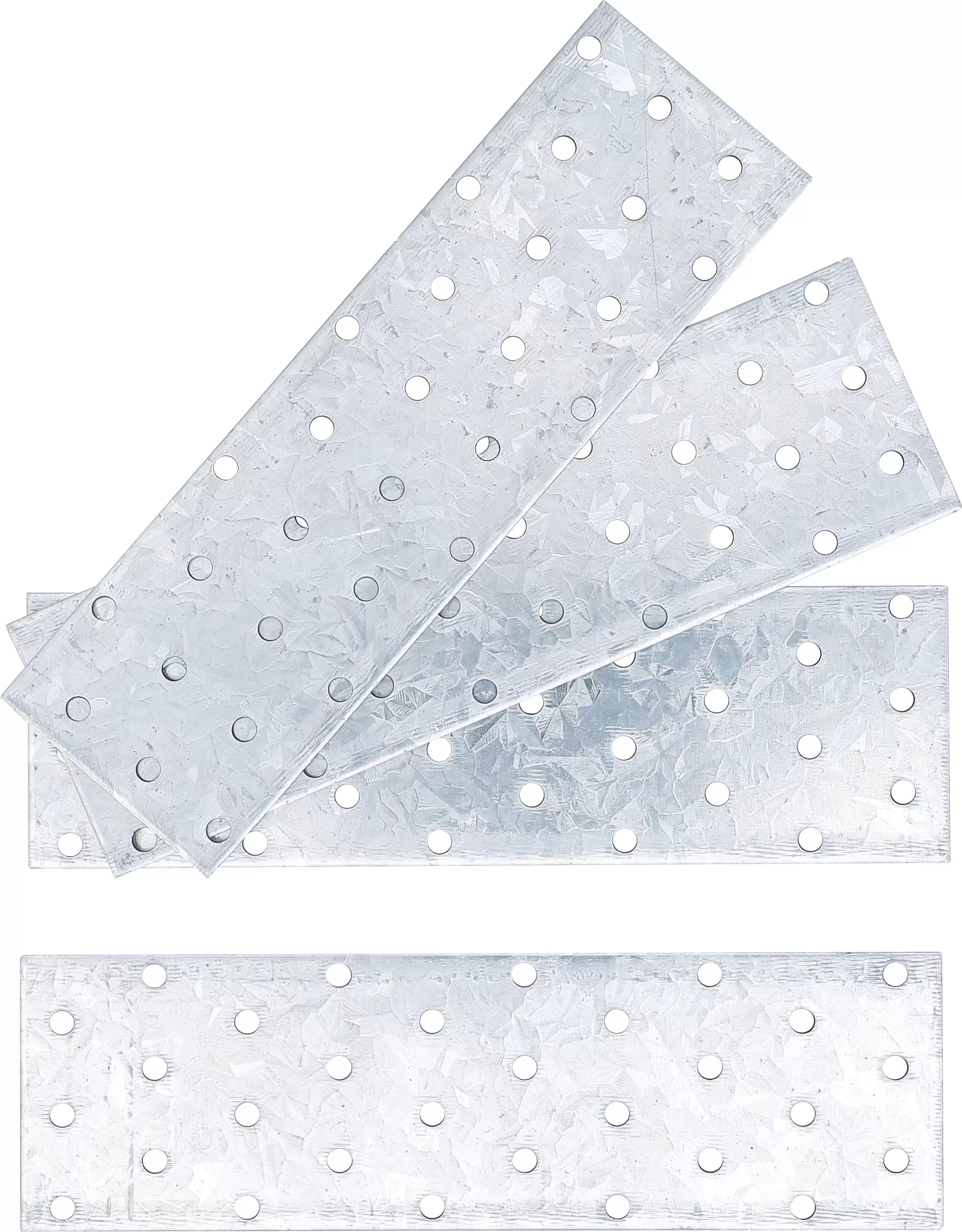 Stål-hålskivor-sortiment | 200 x 60 x 2 mm | 4 delar