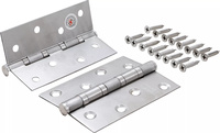 Gångjärn-sats | rostfritt| 100 x 40 mm | 2 delar