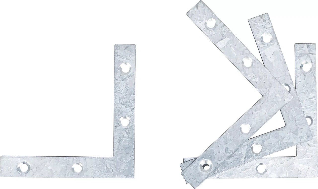 L-Vinkel | 75 x 75 x 12 mm | 4 delar