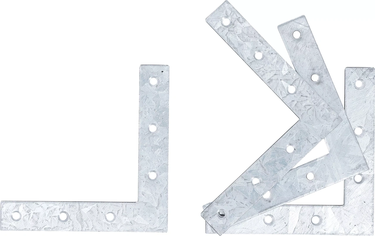 L-Vinkel | 100 x 100 x 15 mm | 4 delar