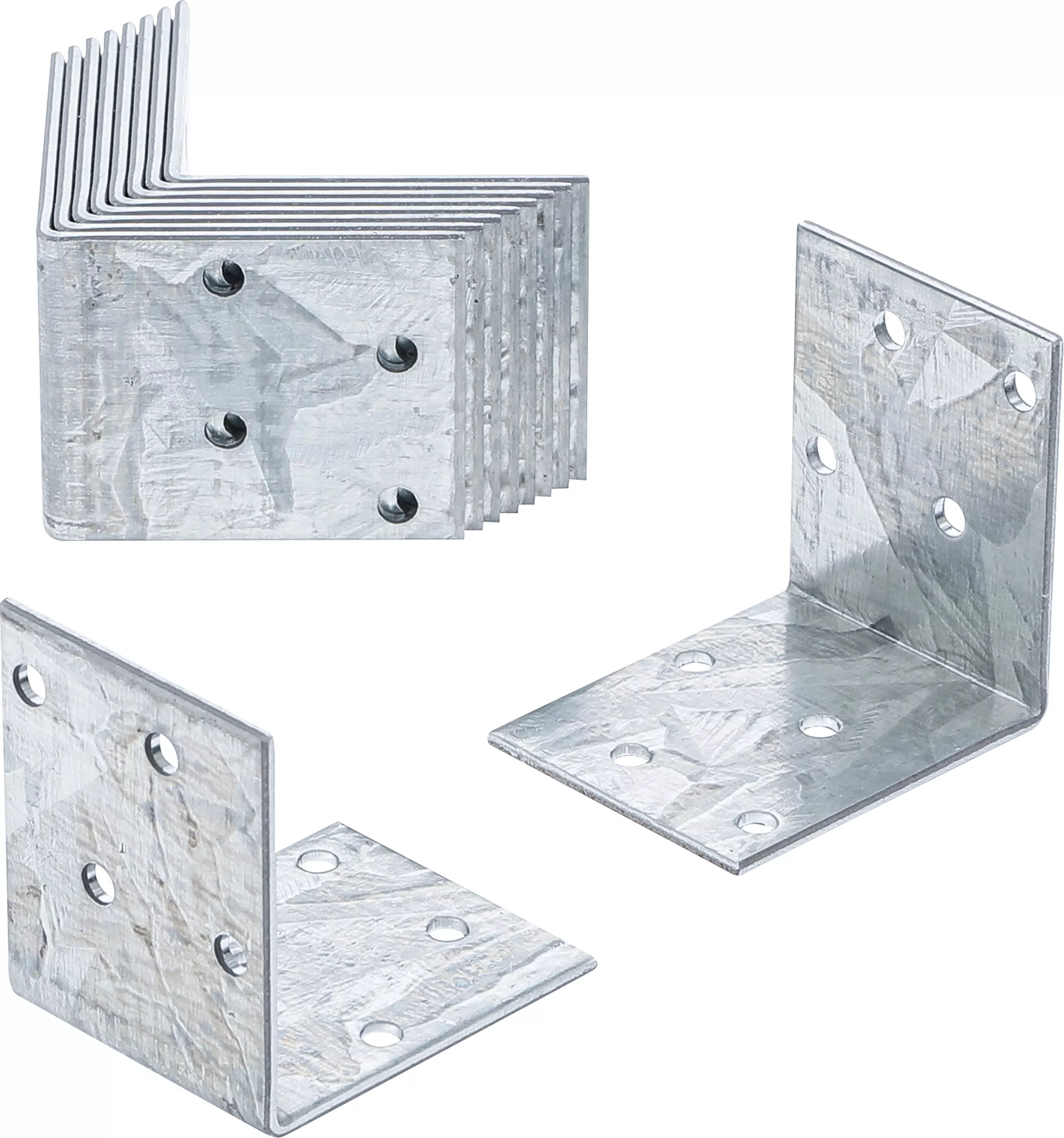 Vinkelbeslag | 50 x 50 x 40 mm | 10 delar