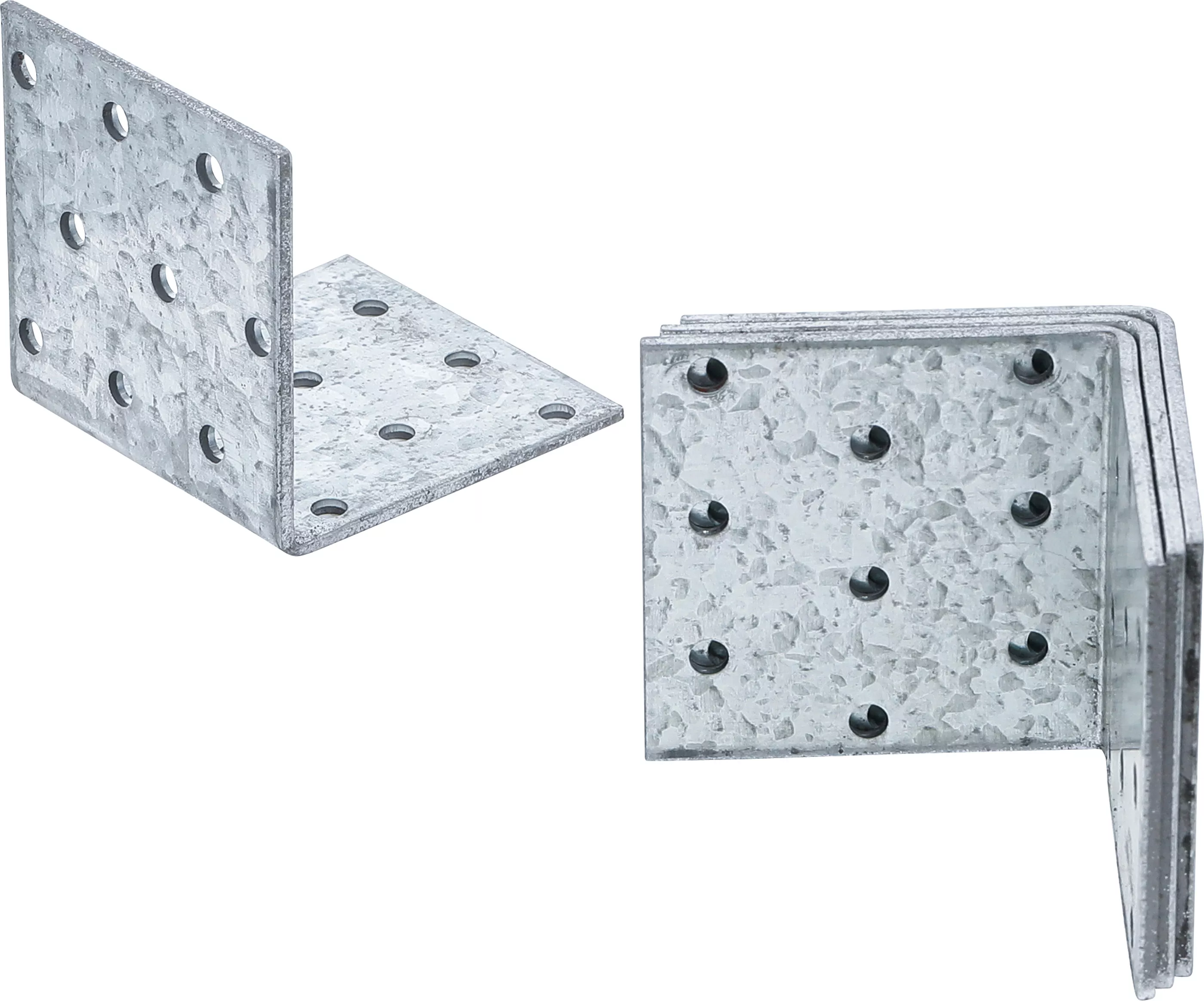 Vinkelbeslag | 60 x 60 x 60 mm | 4 delar