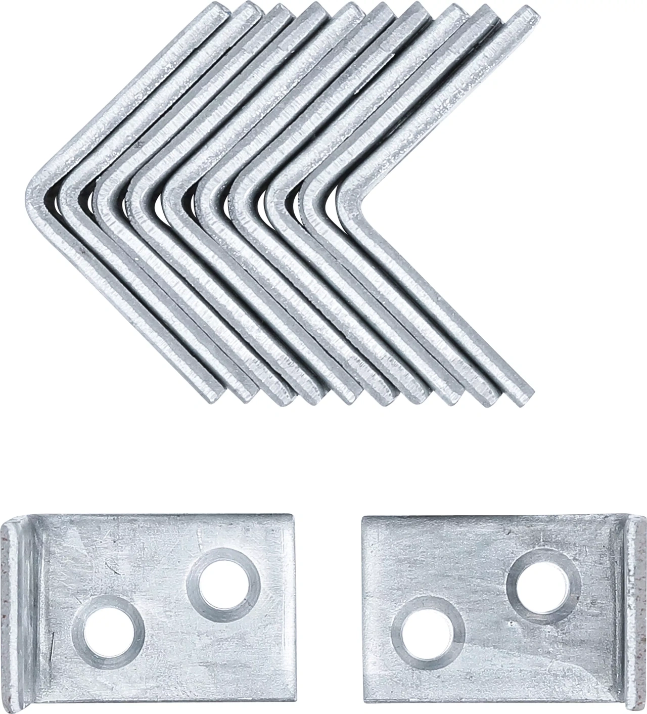 Vinkelbeslag | 25 x 25 x 15 mm | 12 delar