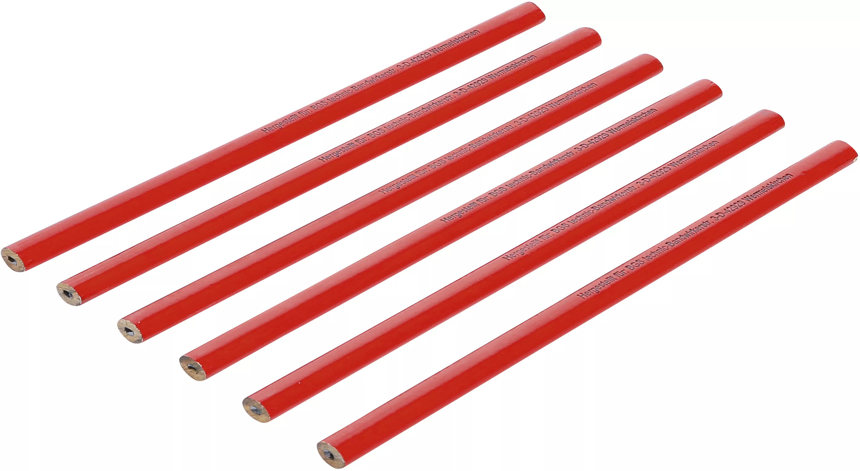 Timmermanspenna | 250 mm | 6 delar