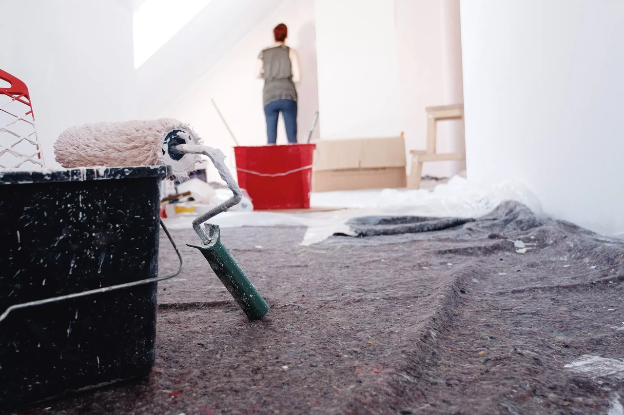 Målarmatta| Rulle | 25 x 1 m