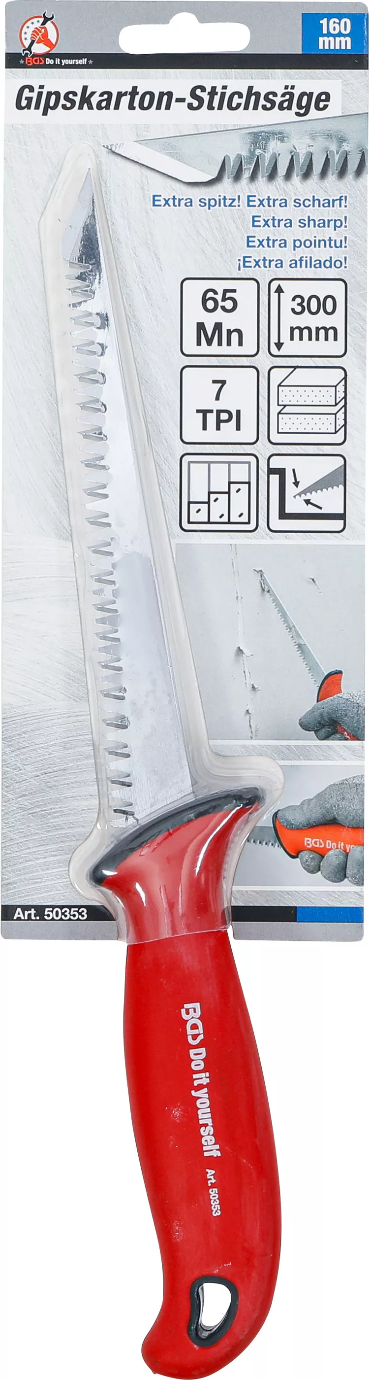 Gipsskiva sticksåg | 160 mm