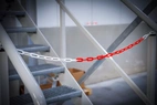 Avspärrningskedja | Röd-vit | Plast | 5 m