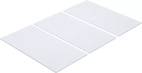 Filttassar | Skivor | Vita | 100 x 200 mm | 3 delar