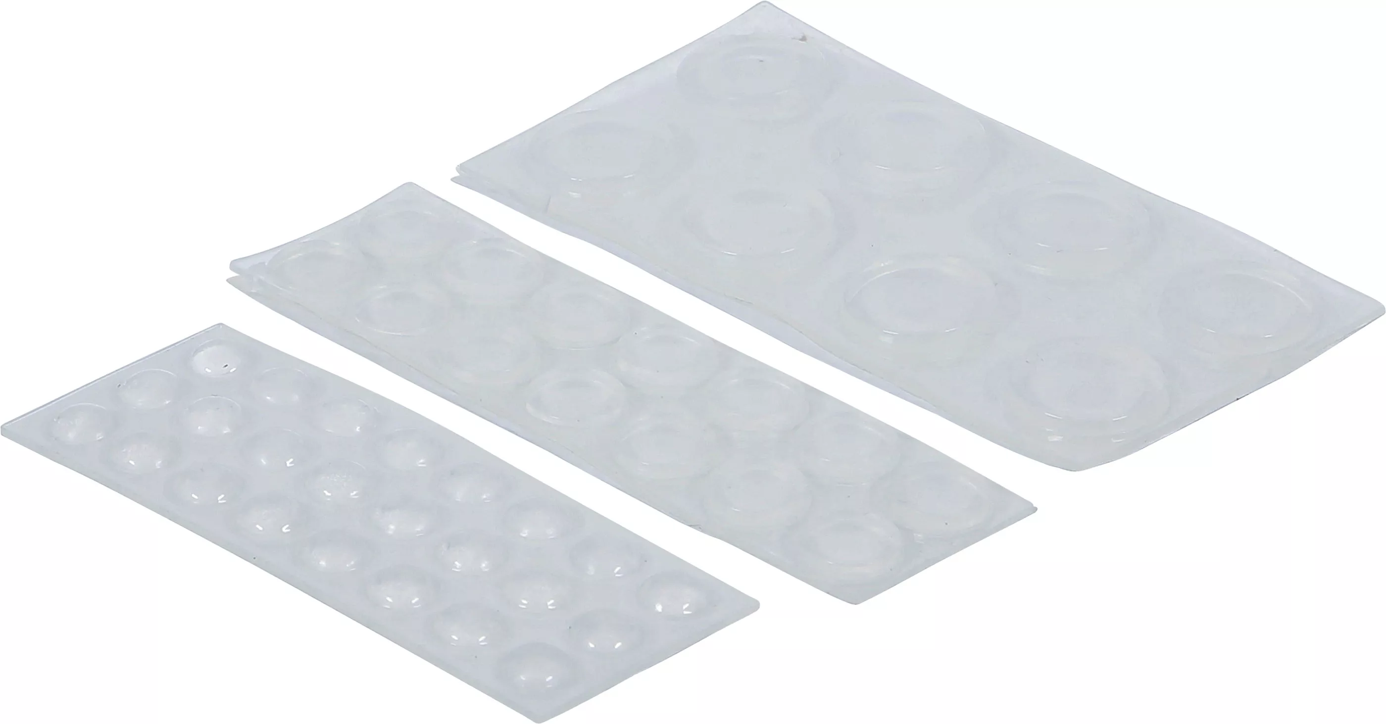 Elastiska dämpare-sats | transparent | 46 delar