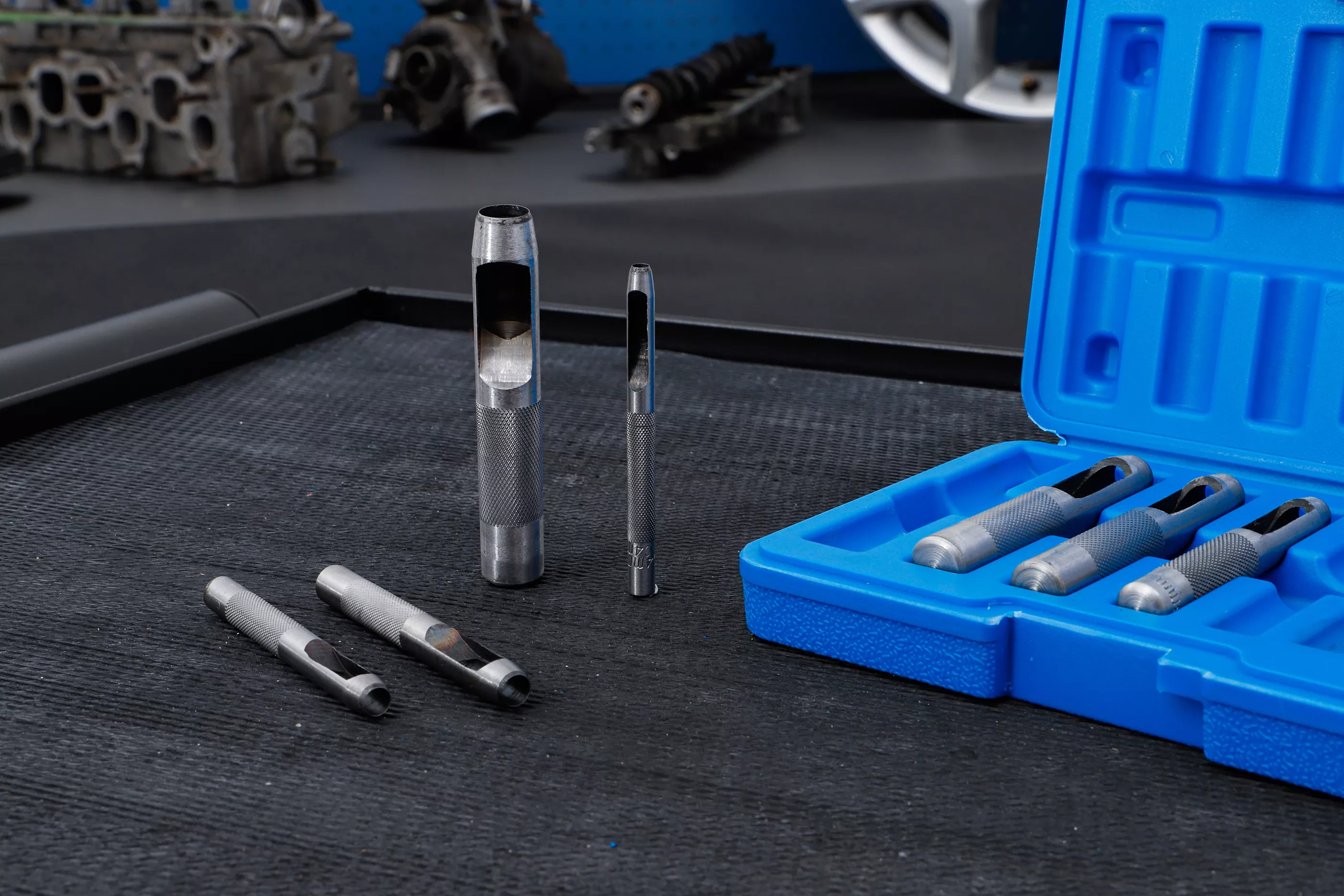 Håljärn-sats | 3 - 12 mm | 9 delar