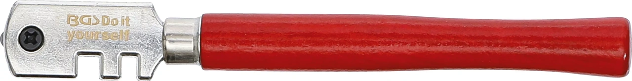 Glasskärare | För glastjocklek 3 - 4 mm | 130 mm
