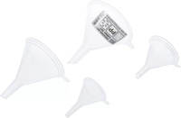 Tratt-sats | livsmedelsgodkänd | Ø 55 - 125 mm | 4 delar