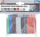 Plast-Underläggskilar-sats | 24 delar