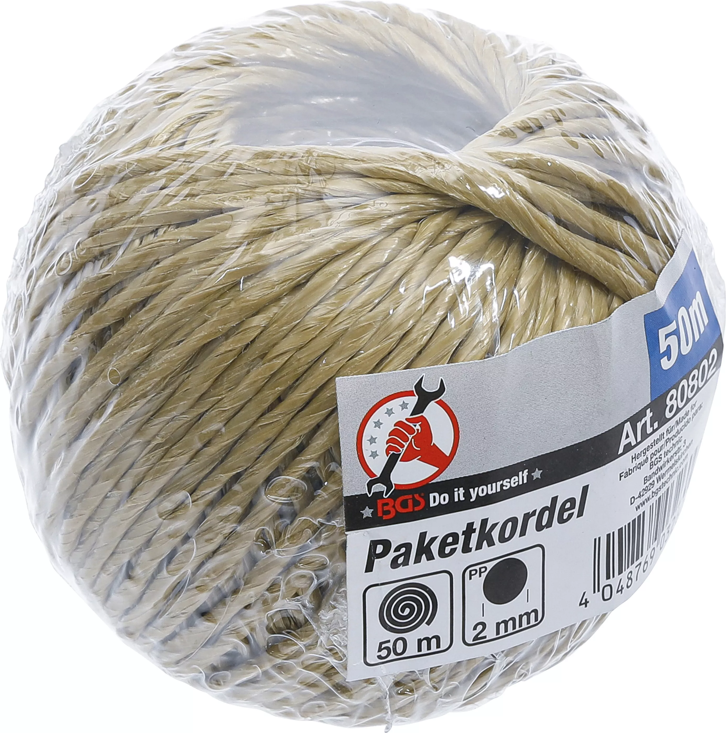 Paketsnöre | 2 mm x 50 m