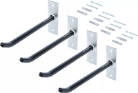 Fälg-väggkrok-sats | 250 mm | 4 delar