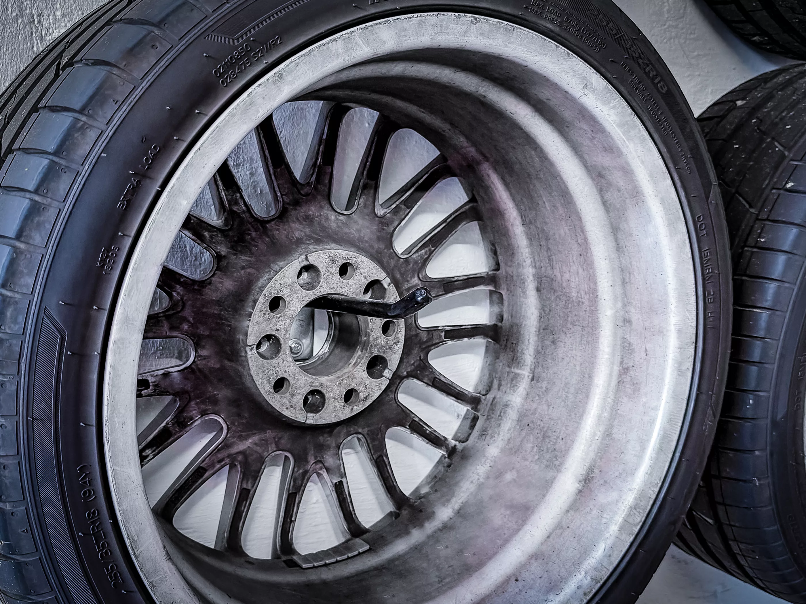 Fälg-väggkrok-sats | 250 mm | 4 delar