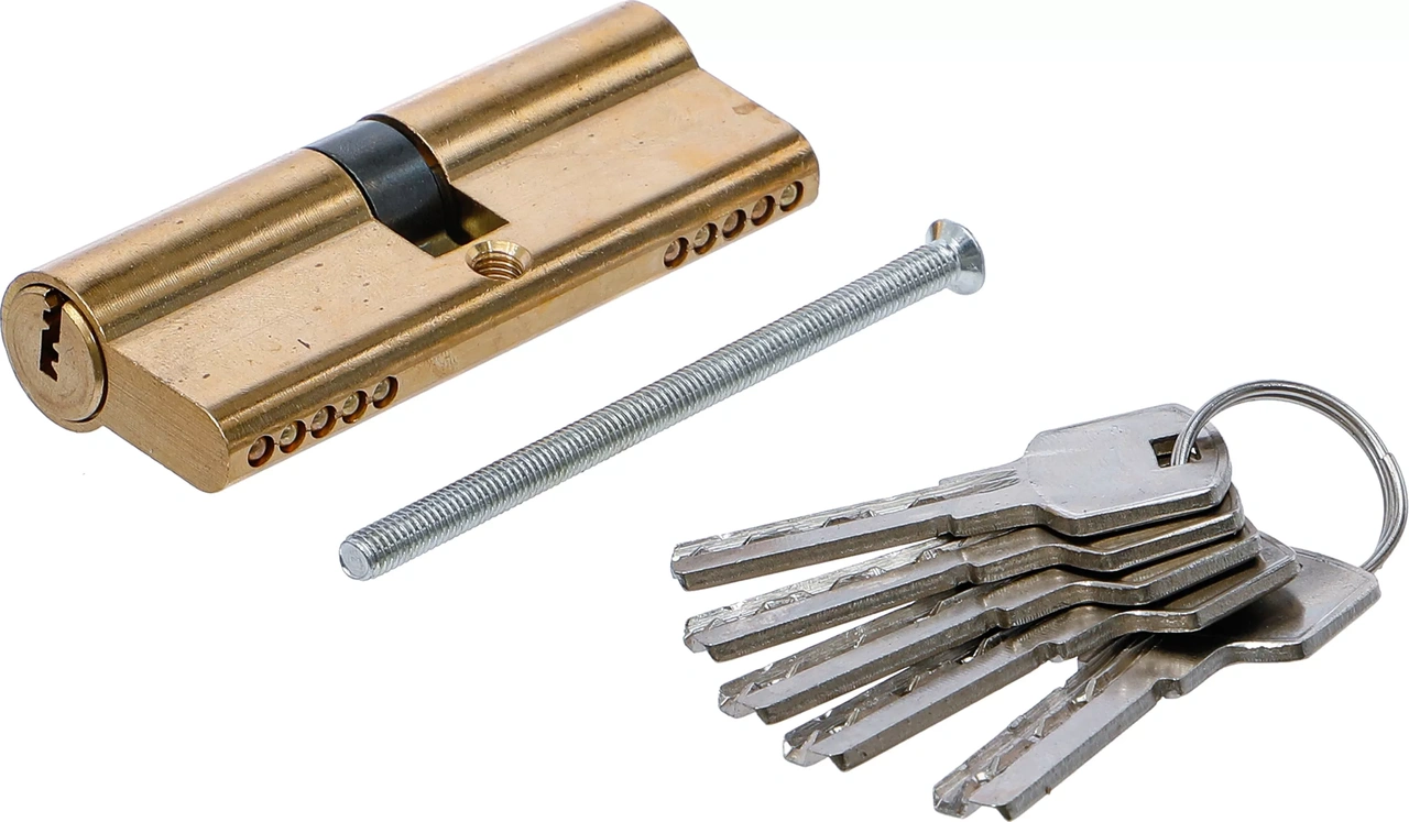 Mässing-Låscylinder | 80 mm