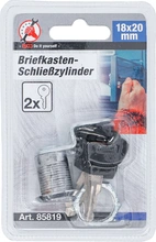 Postlåda-låscylinder | 18 x 20 mm