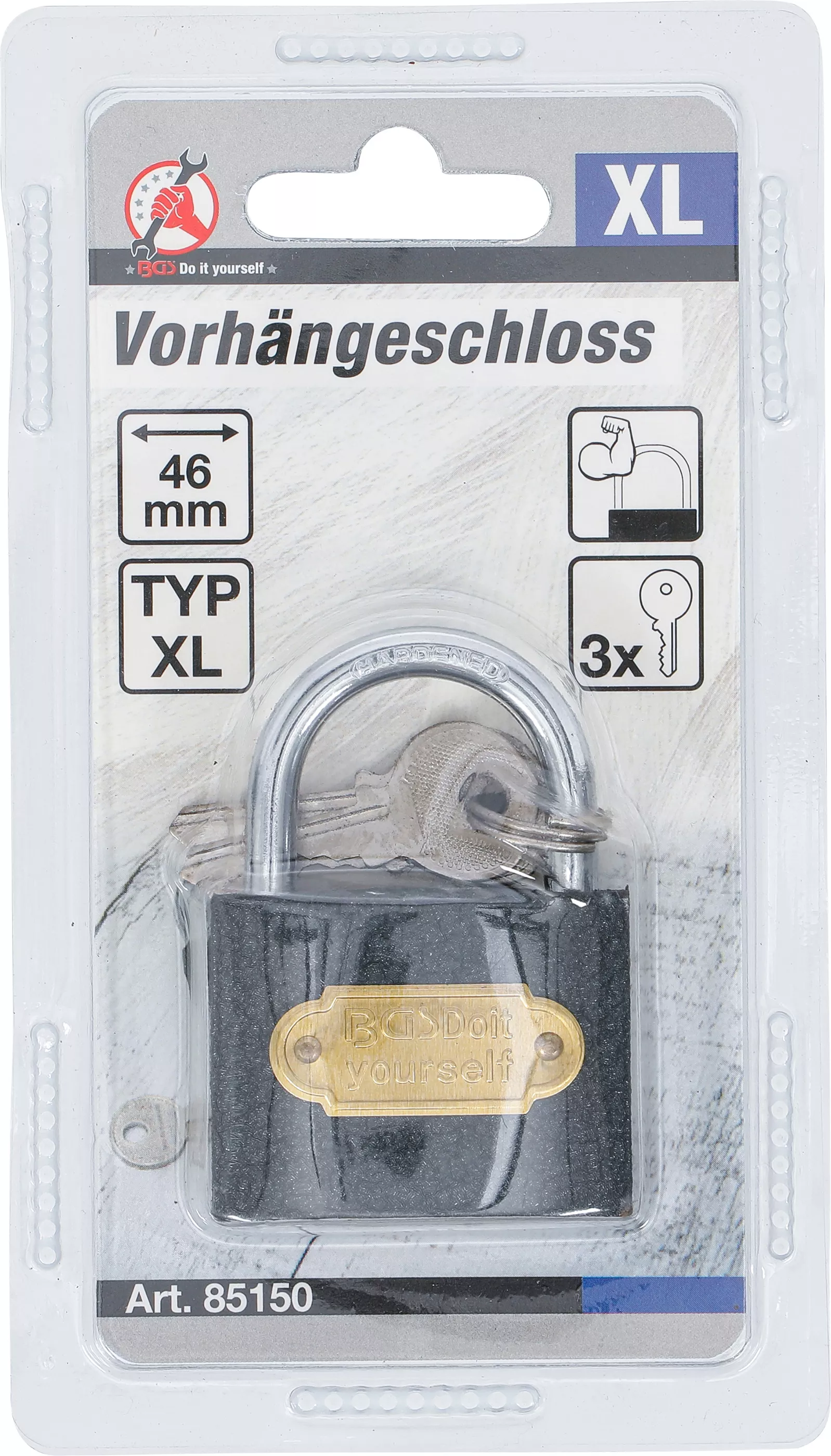 Hänglås | Typ XL | 46 mm