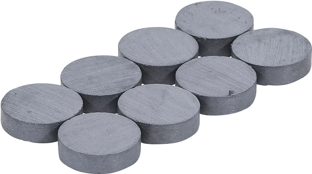 Magnet-sats | Keramik | Ø 18 mm | 8 delar