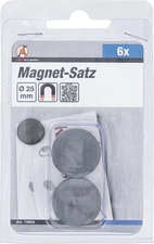 Magnet-sats | Keramik | Ø 25 mm | 6 delar