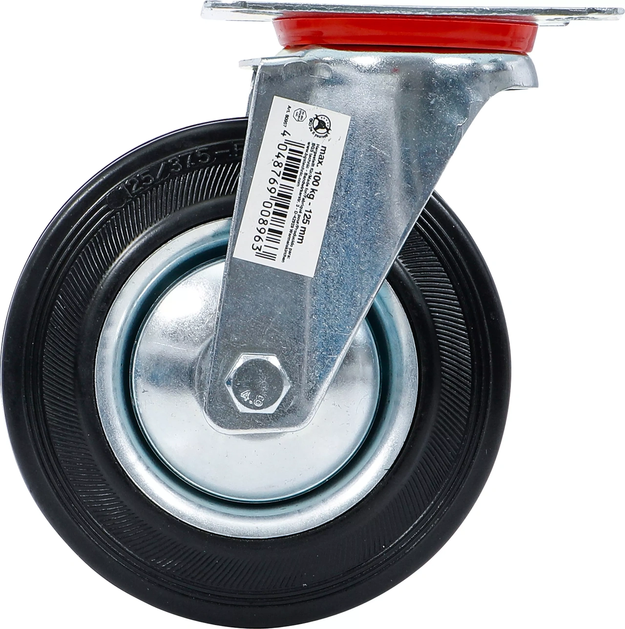 Länkhjul | SBR-bana | Med skruvsockel | Ø 125 mm