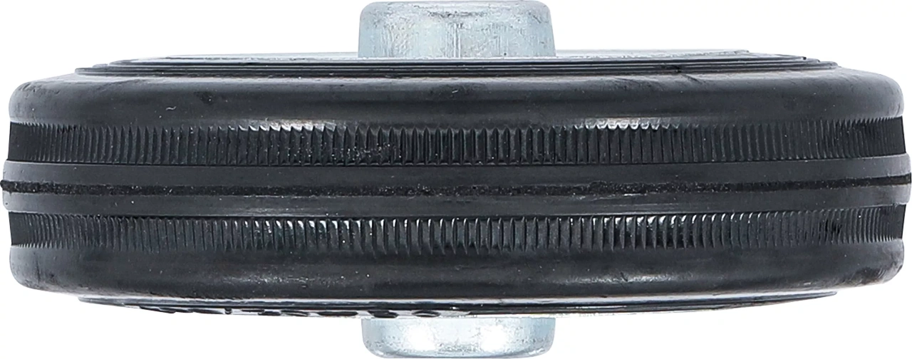 Massivgummi-hjul | Stålfälg | 100 mm