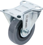 Fast hjul | PVC-bana | med skruvsockel | Ø 75 mm