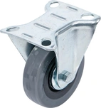 Fast hjul | PVC-bana | med skruvsockel | Ø 75 mm