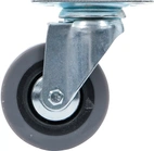 Länkhjul | PVC-bana | med skruvsockel | Ø 75 mm