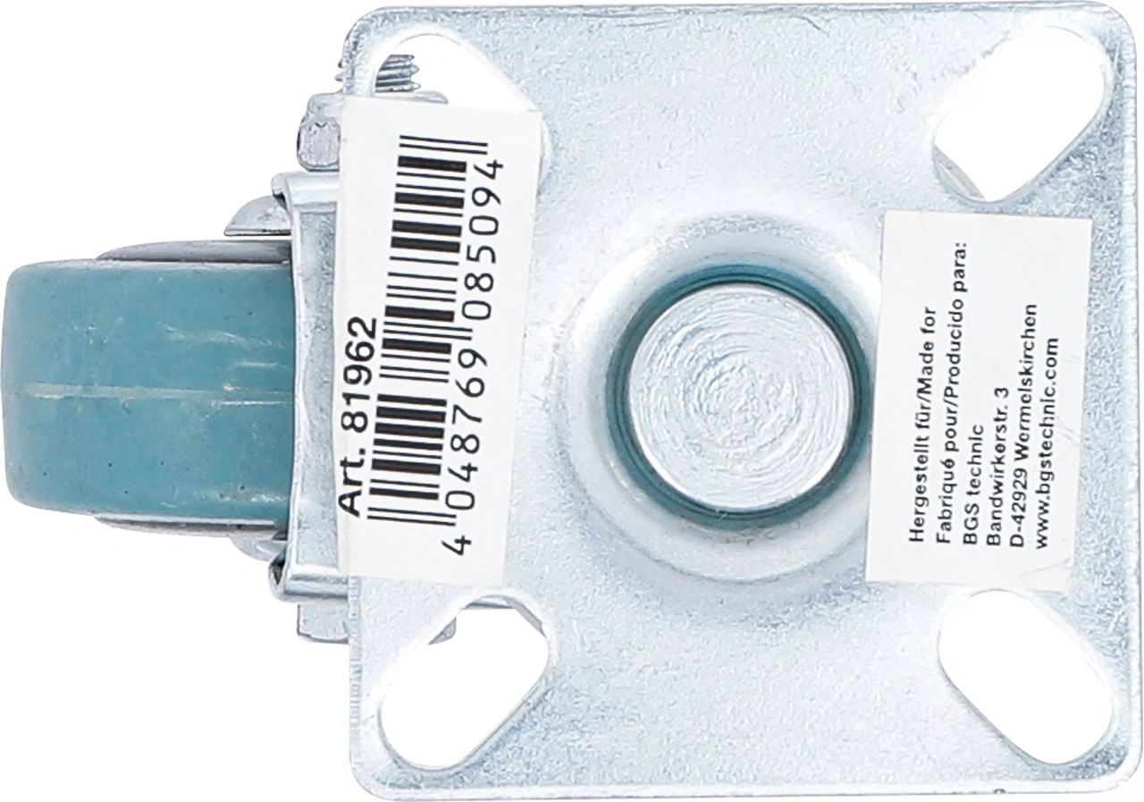 Länkhjul | Gummi | Med skruvsockel | Ø 50 mm