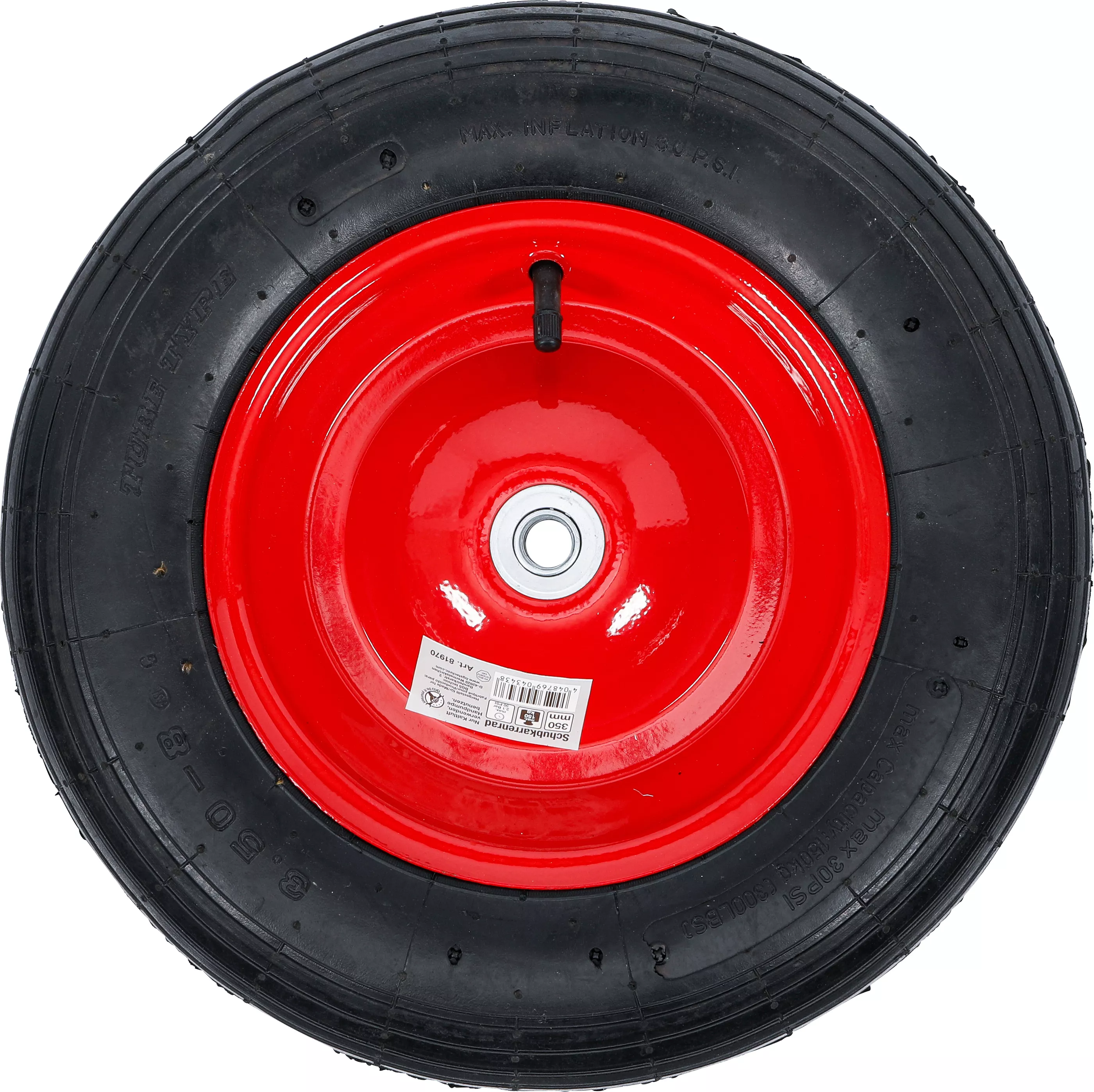 Skottkärrshjul | Lufthjul med slang | 350 mm