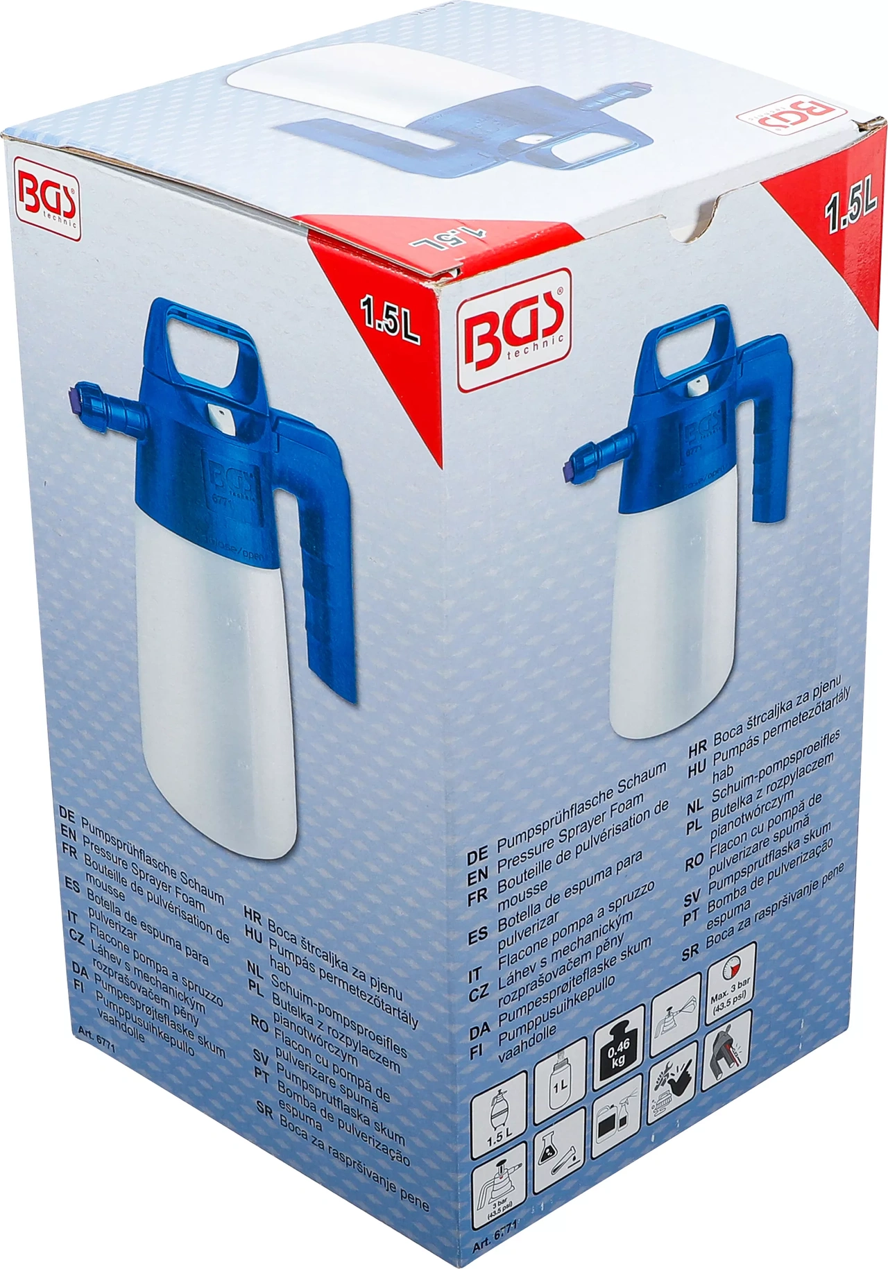 Pumpsprutflaska skum | 1,5 l