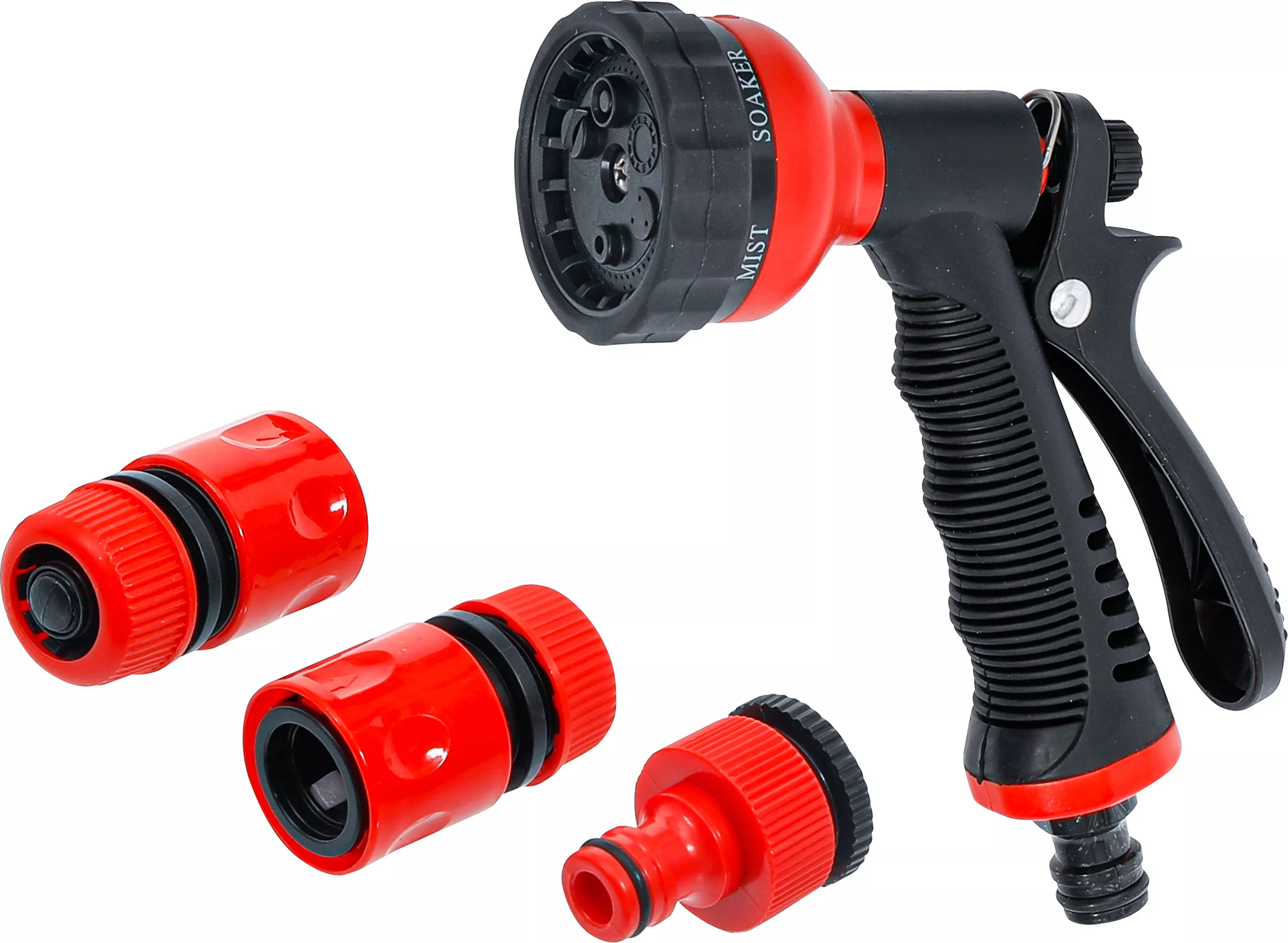 Multifunktions-trädgårdssprutmunstycke | med tillbehör | 4 delar