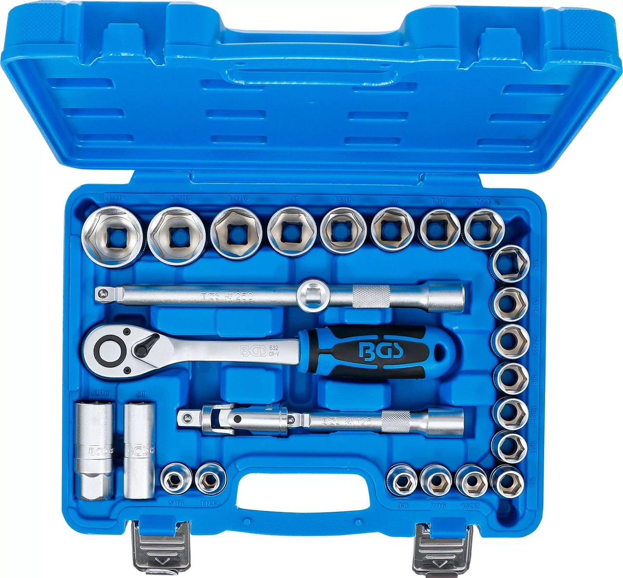 Hylsnyckelsats 1/2" Tum 27-delar