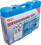 Hylsnyckelsats 3/4" Tum 21-delar