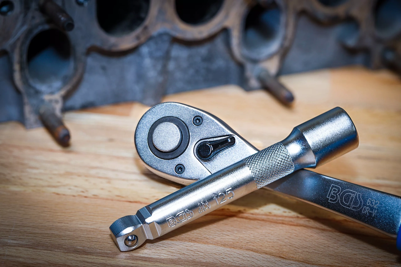 Hylsnyckelsats 1/4" + 3/8" + 1/2" Tum 192-delar