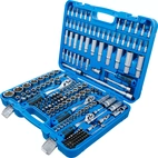 Hylsnyckelsats 1/4" + 3/8" + 1/2" Tum 192-delar