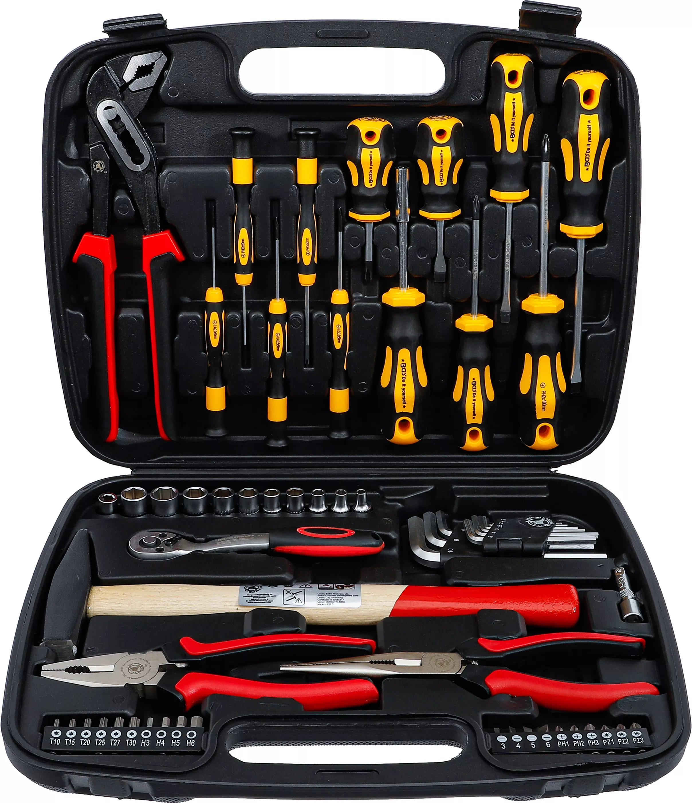 Verktygssats med 58-delar