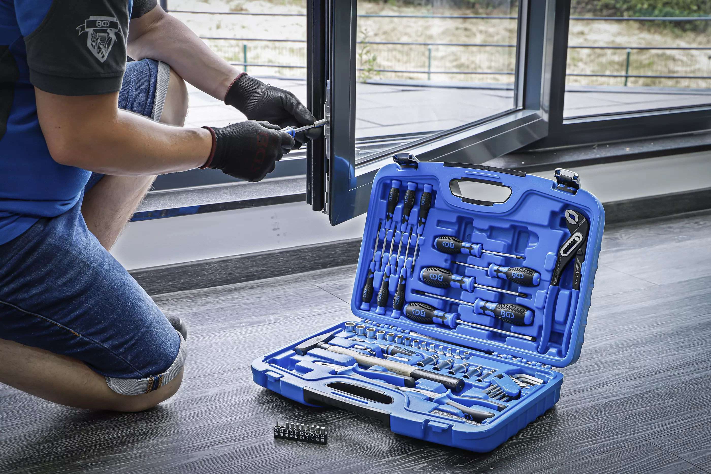 Verktygssats med 67-delar