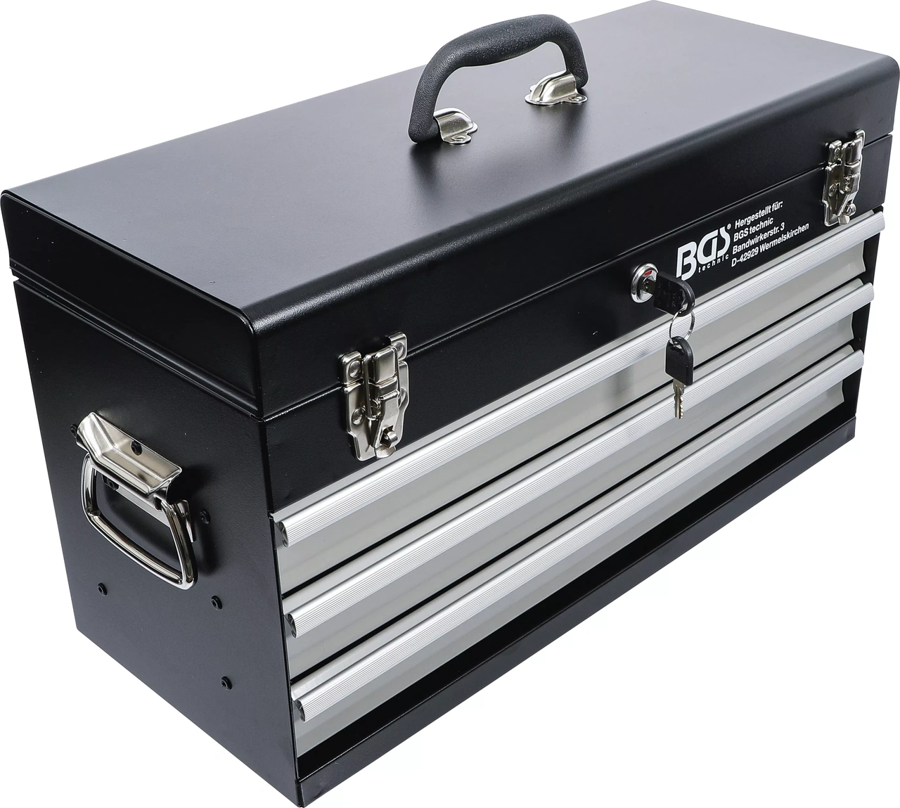 Verktygslåda med 3 lådor