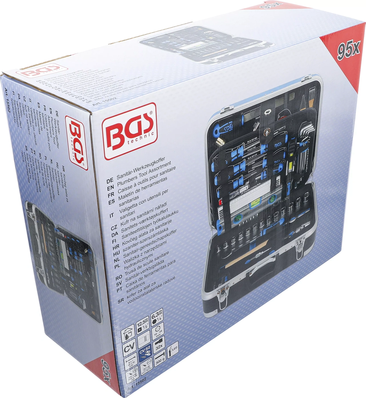 Verktygssats VVS 95-delar